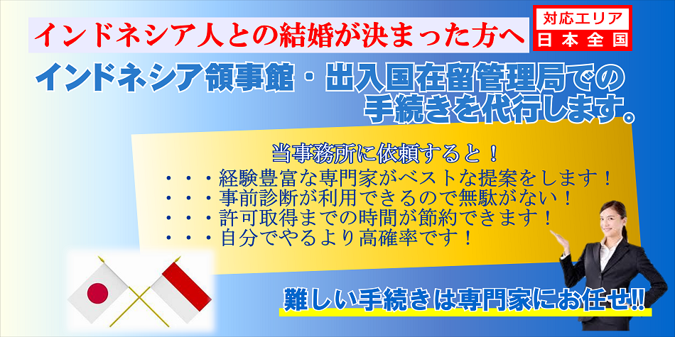インドネシア人との結婚手続き
